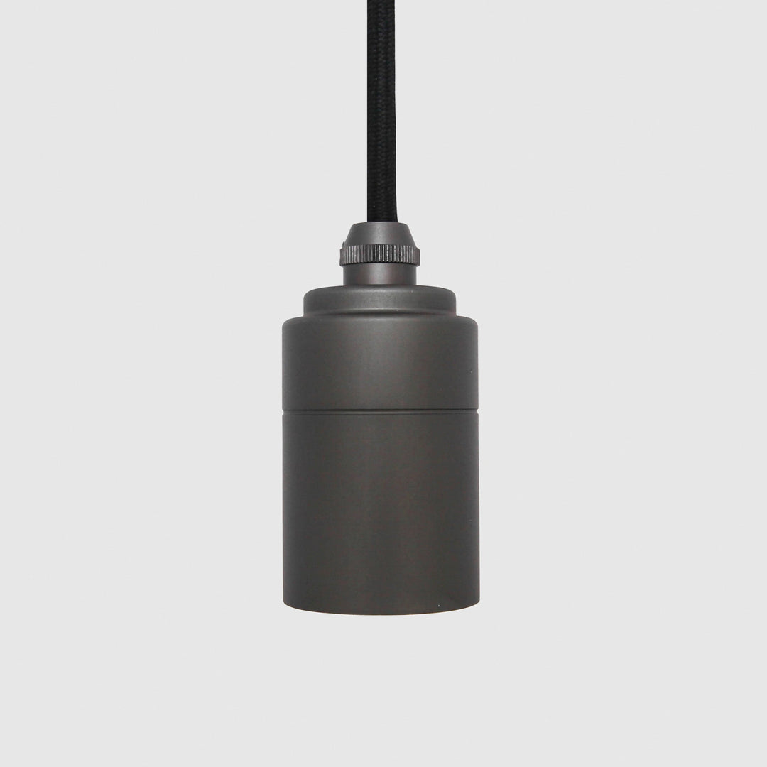 Oval Dim to Warm Plug-In Pendant in Graphite