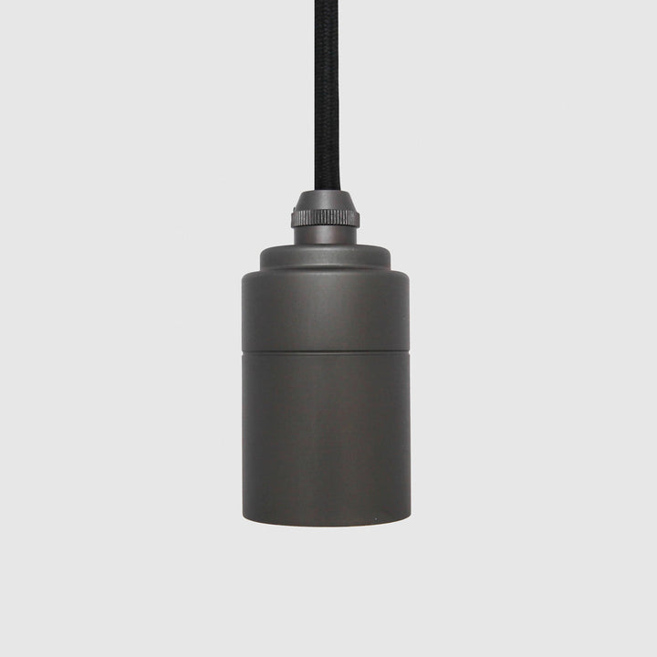 Oval Dim to Warm Pendant Light in Graphite
