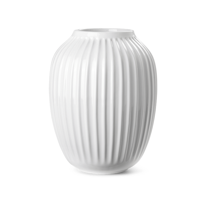 Kähler Hammershøi Vase, White, H: 10"