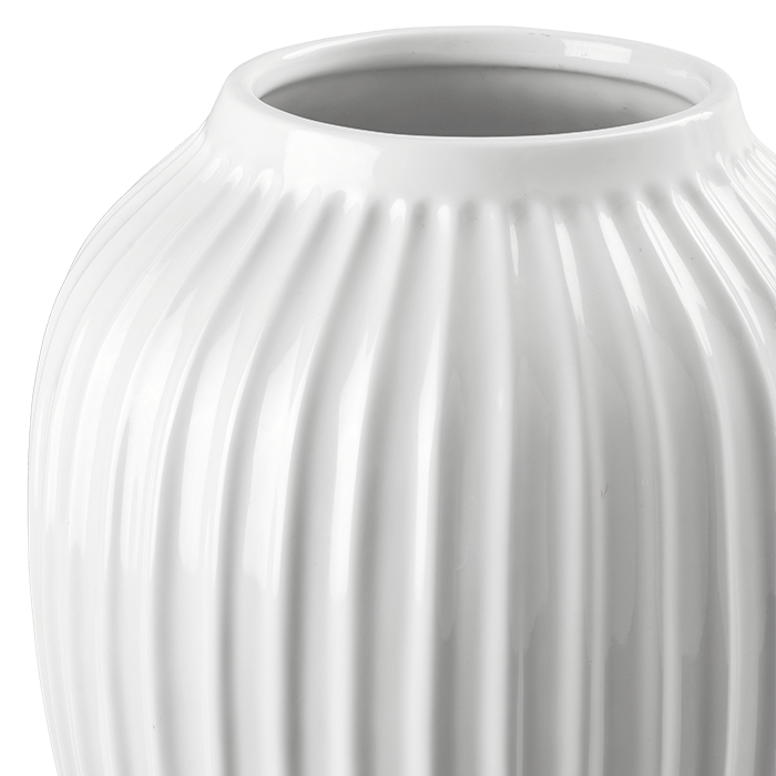 Kähler Hammershøi Vase, White, H: 10"