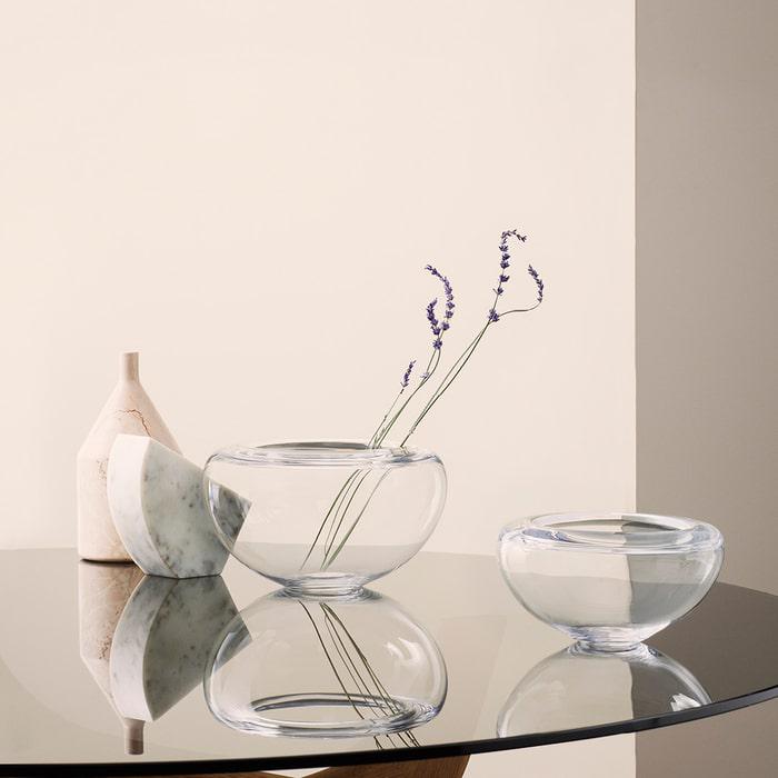 Holmegaard Provence Bowl, Clear, Ø: 7.5"