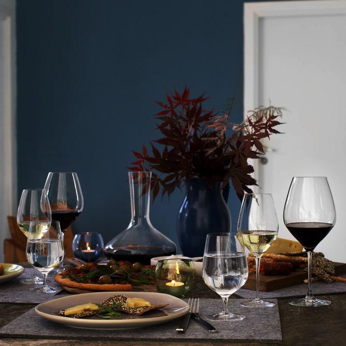 Holmegaard Cabernet Tumbler, Clear, 12.2 Oz, 6 Pcs.