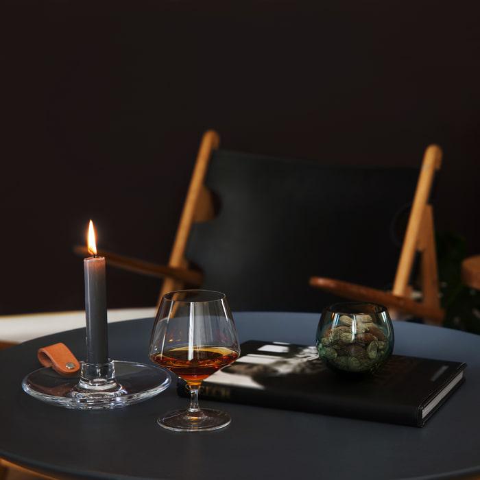Holmegaard Perfection Brandy Glass, Clear, 12.2 Oz, 6 Pcs.