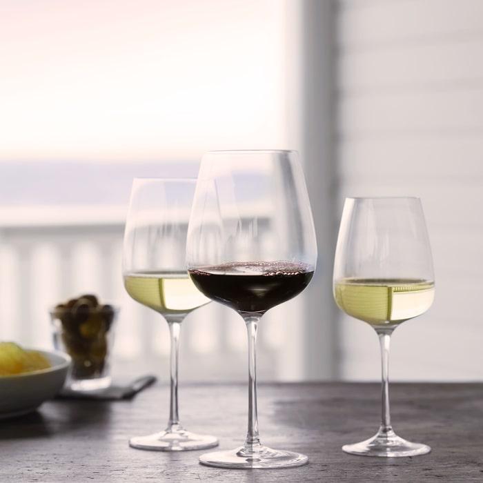 Holmegaard Bouquet Dessert Wine Glass, Clear, 10.8 Oz, 6 Pcs.