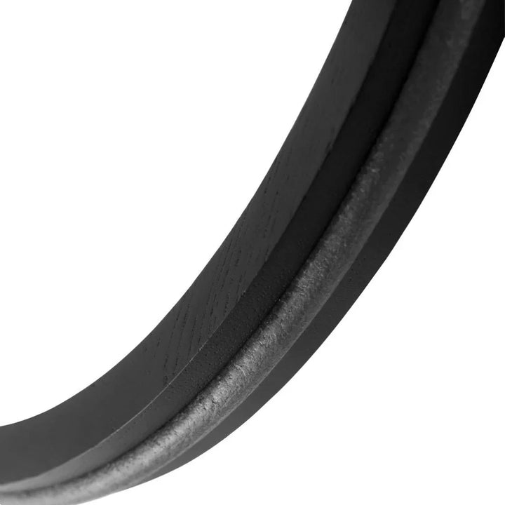 FDB Møbler I3 Mossø Mirror, Black Painted Oak Ø40