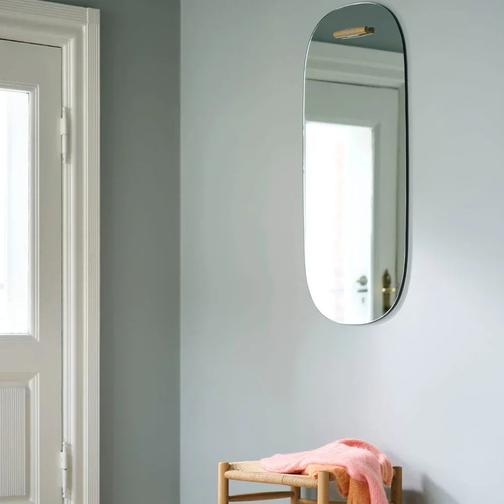 FDB Møbler I4 Birksø Mirror, Nature Lacquered Oak