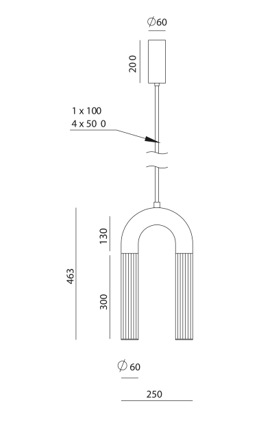 Iman Pendant Lamp