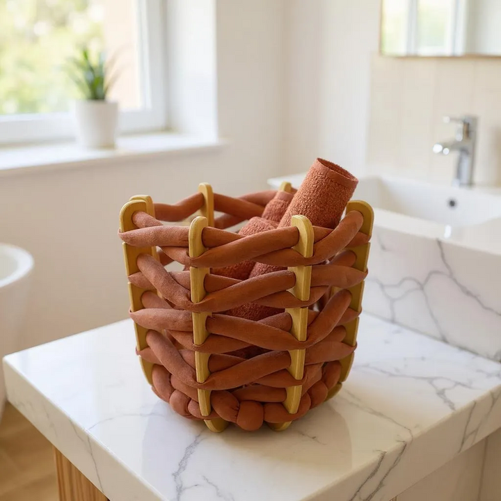 Hull Basket Red Earth Medium