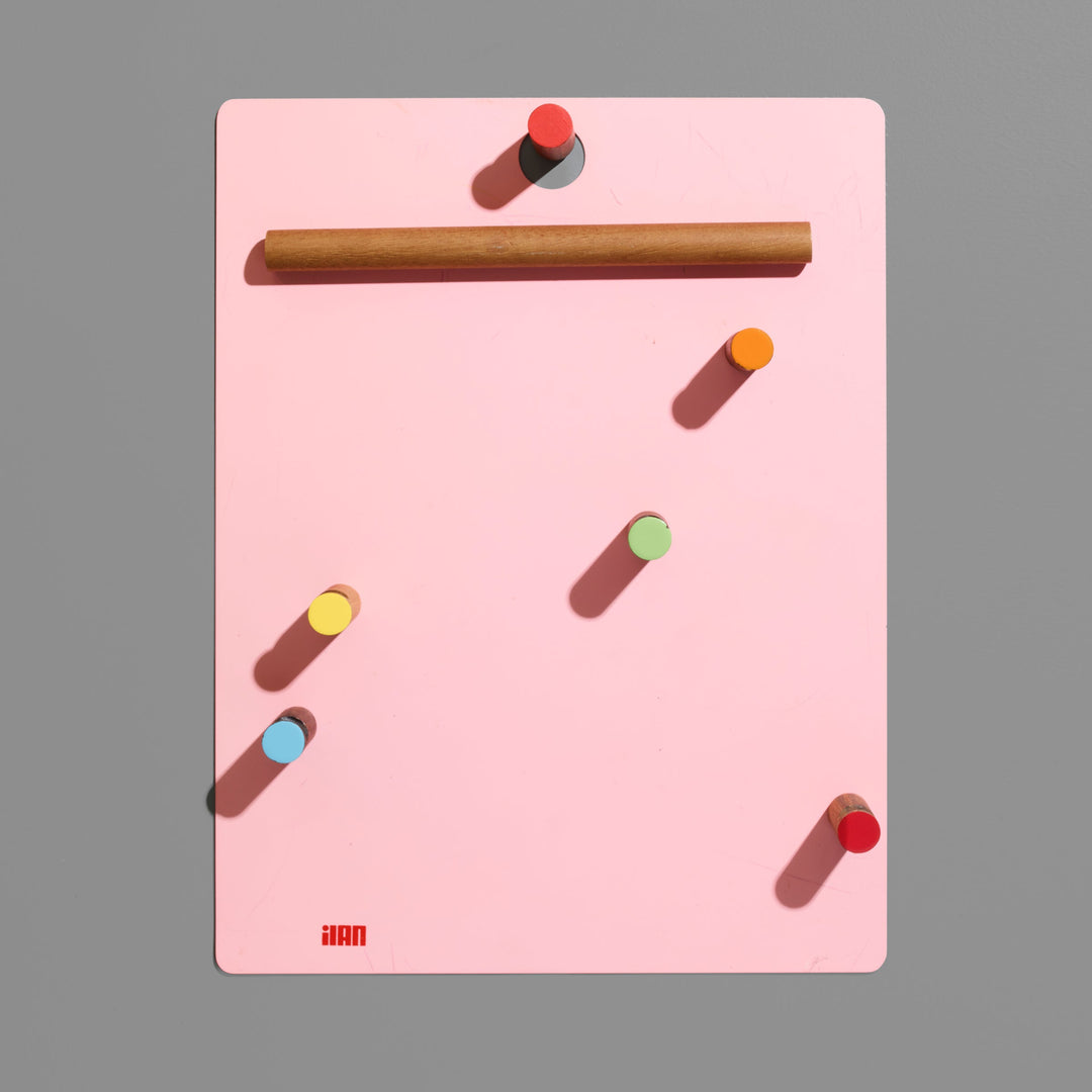 Set of 5 Magnetic Hooks - Multi-Color