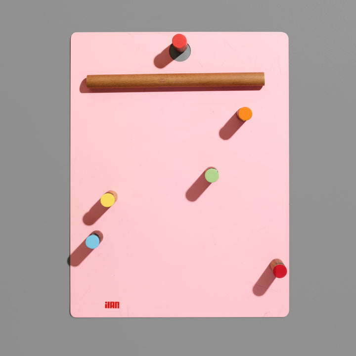 Set of 5 Magnetic Hooks - Multi-Color