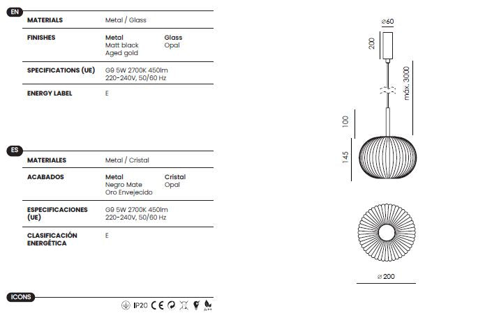 Irzo Pendant Lamp