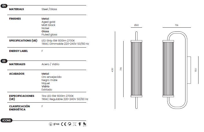 Ison Wall Lamp