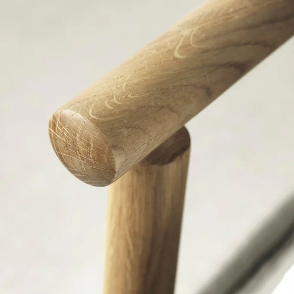FDB Møbler J138 Folding Chair, Solid Nature Oiled Oak