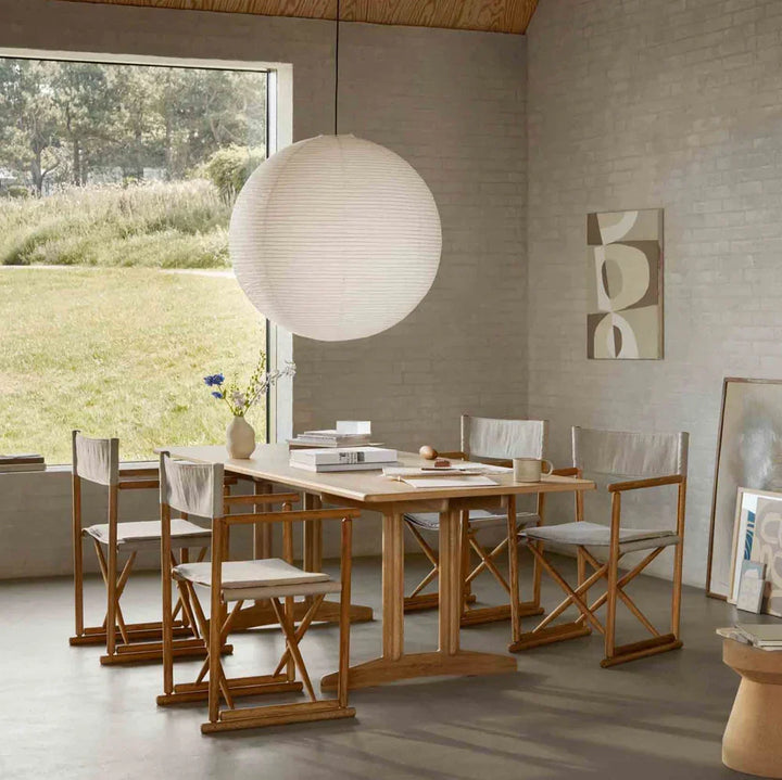 FDB Møbler J138 Folding Chair, Solid Nature Oiled Oak