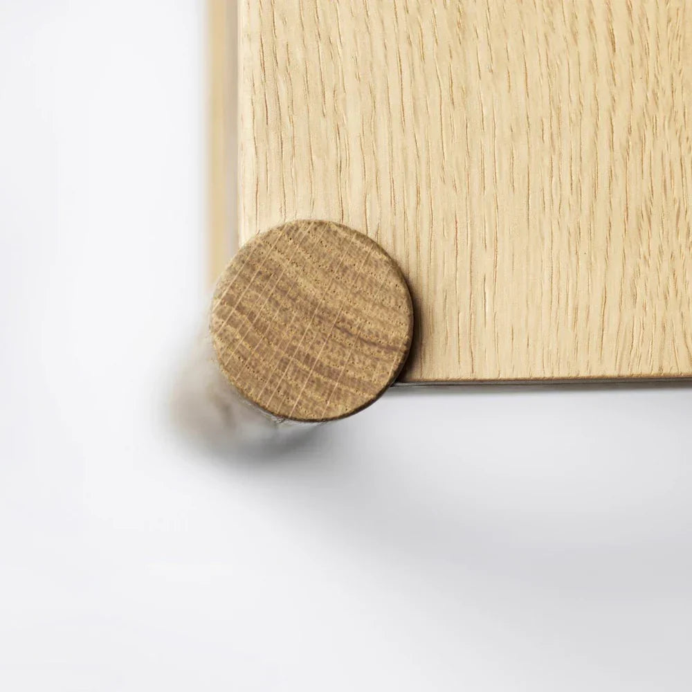 FDB Møbler J178 Lønstrup Chair, Nature Lacquered Oak/Nature Veneer
