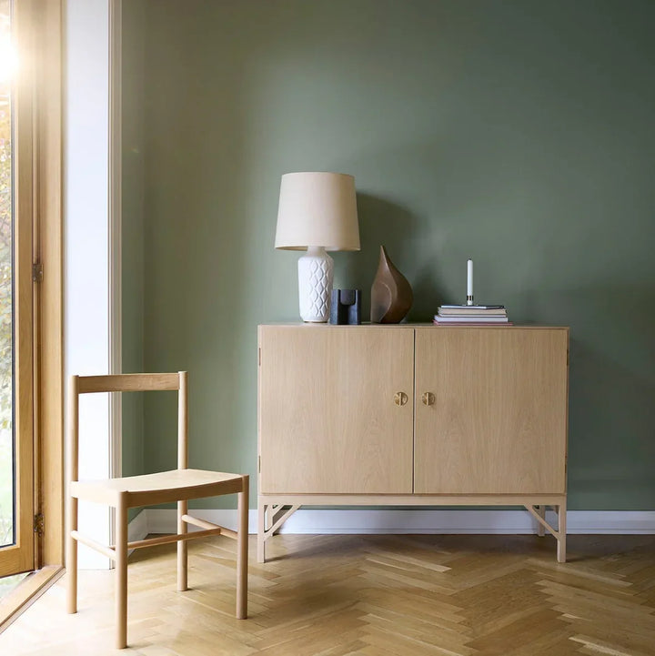 FDB Møbler J178 Lønstrup Chair, Nature Lacquered Oak/Nature Veneer