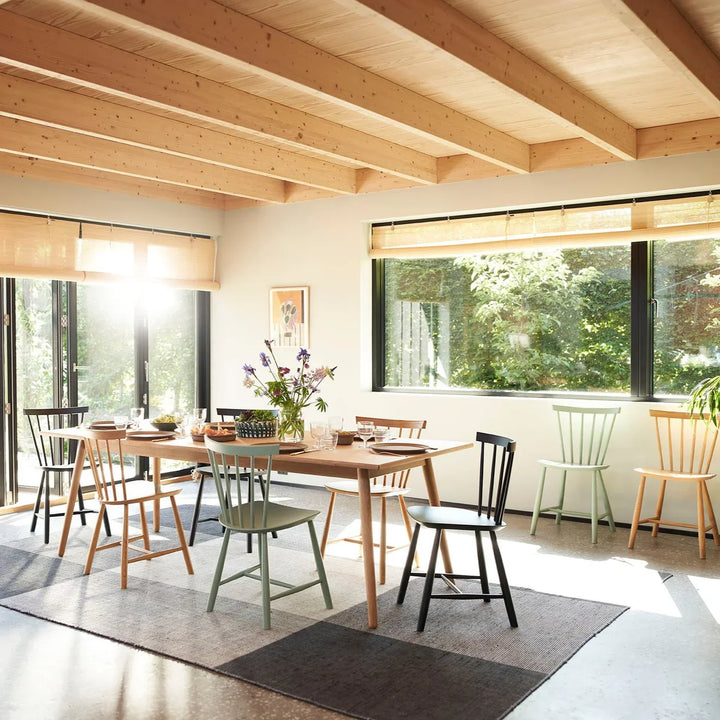 FDB Møbler J46 Dining Chair, Nature Oiled Oak, 2 pcs.