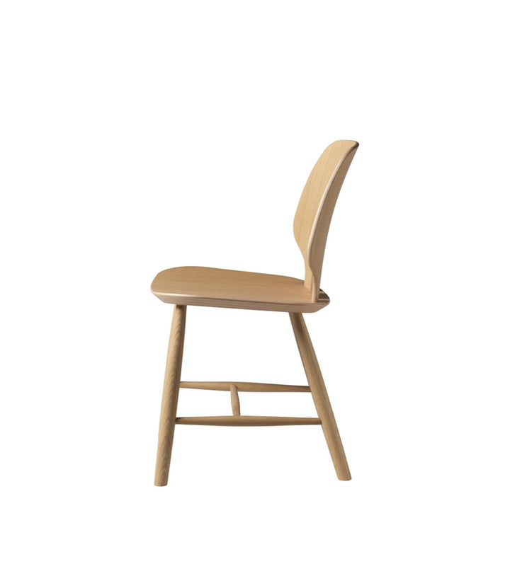FDB Møbler J67 Chair, Nature Lacquered Oak