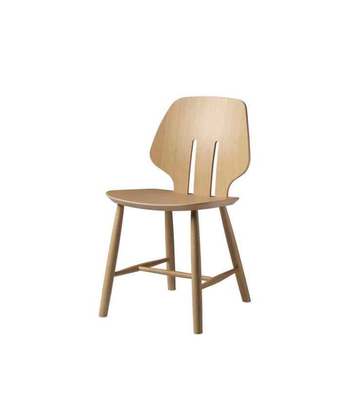 FDB Møbler J67 Chair, Nature Lacquered Oak