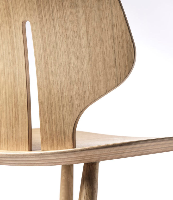 FDB Møbler J67 Chair, Nature Lacquered Oak