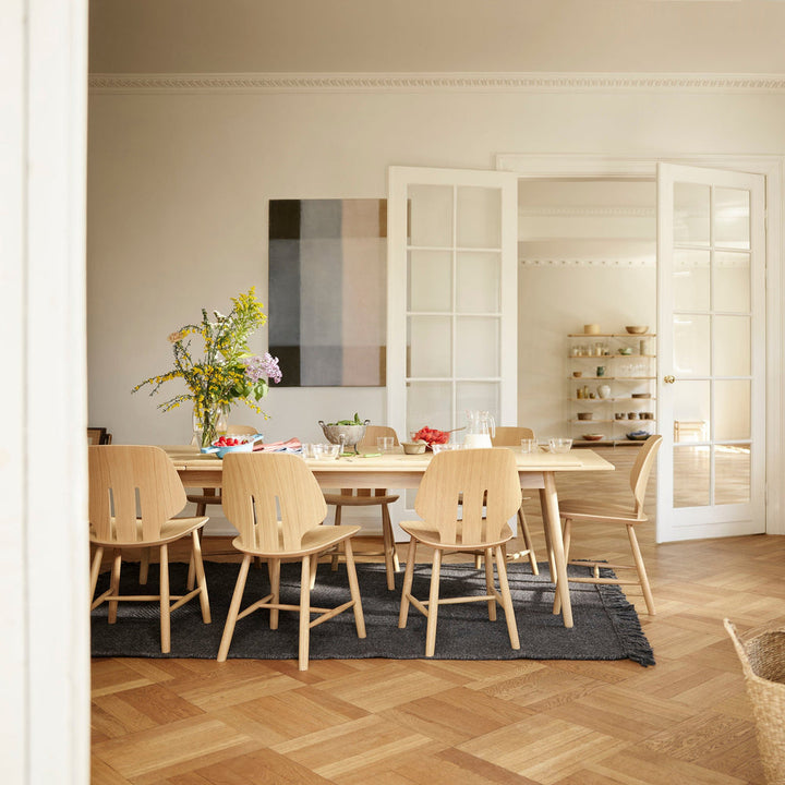 FDB Møbler J67 Chair, Nature Lacquered Oak