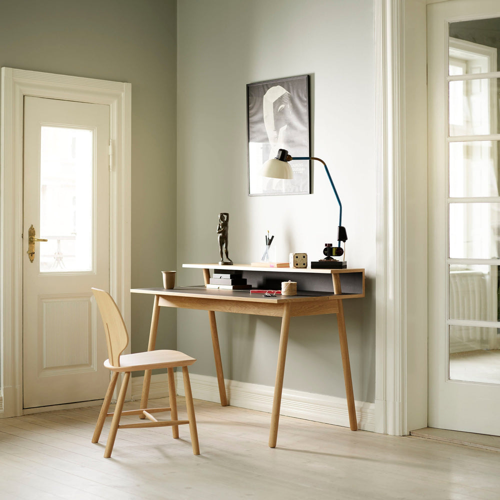 FDB Møbler J67 Chair, Nature Lacquered Oak