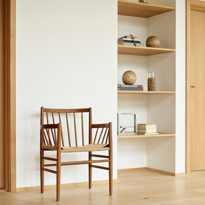 FDB Møbler J81 Chair, Smoked Oiled Oak