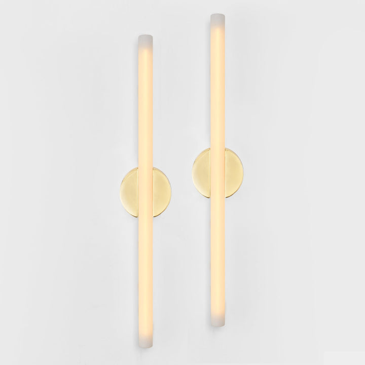 Kilter Wall Light In Solid Brass - Set of 2