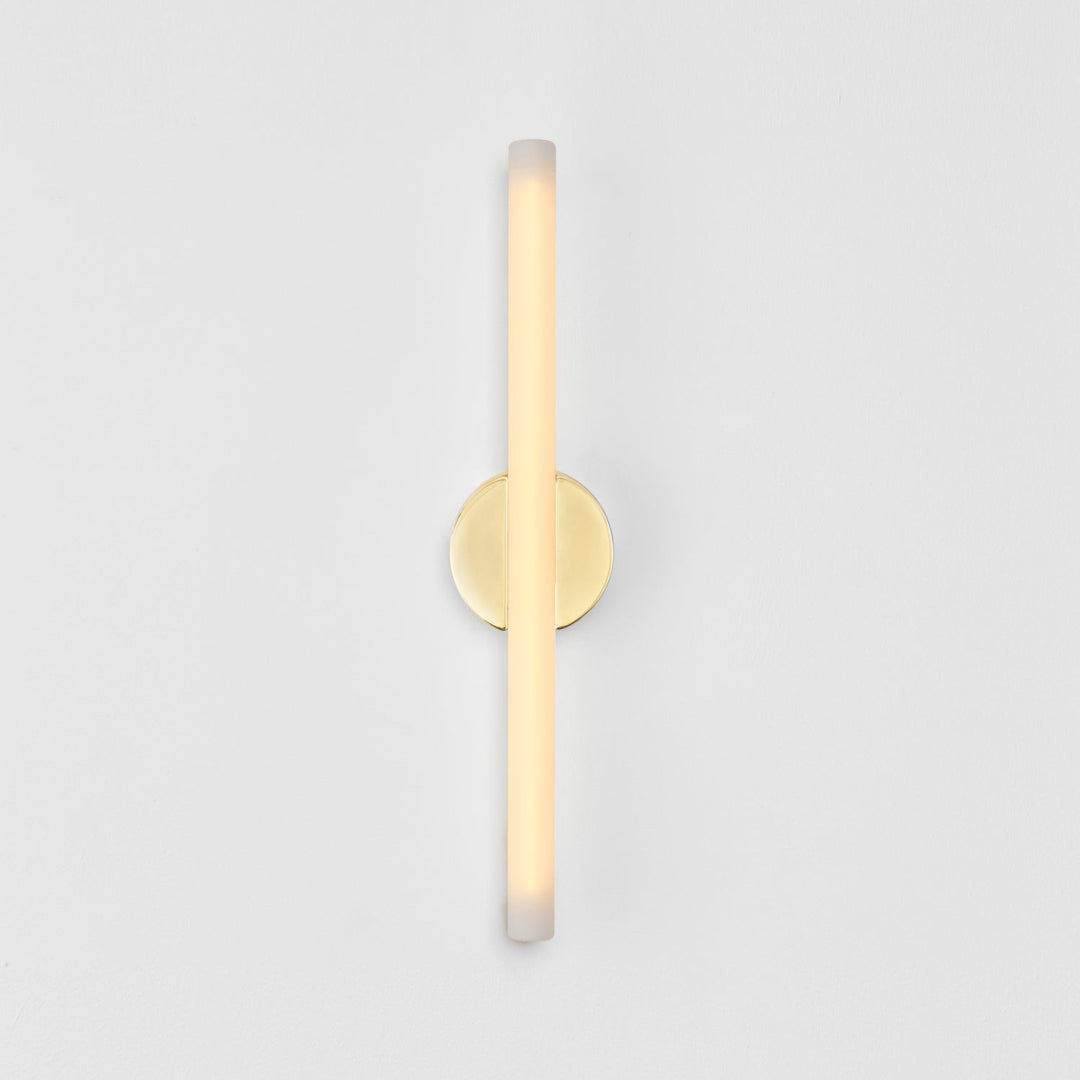 Kilter Wall Light In Solid Brass