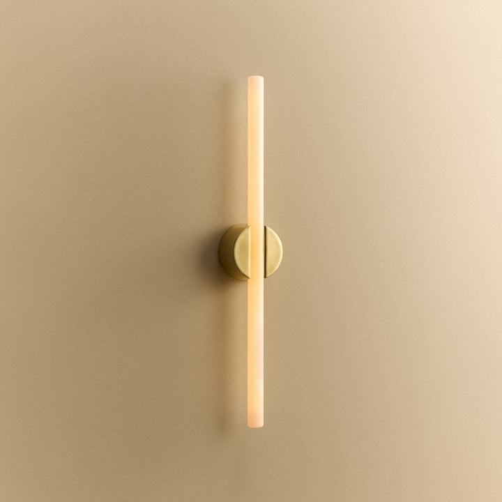 Kilter Wall Light In Solid Brass