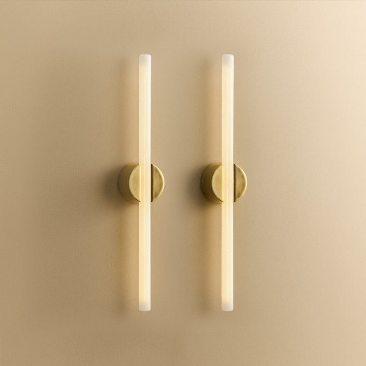 Kilter Wall Light In Solid Brass - Set of 2