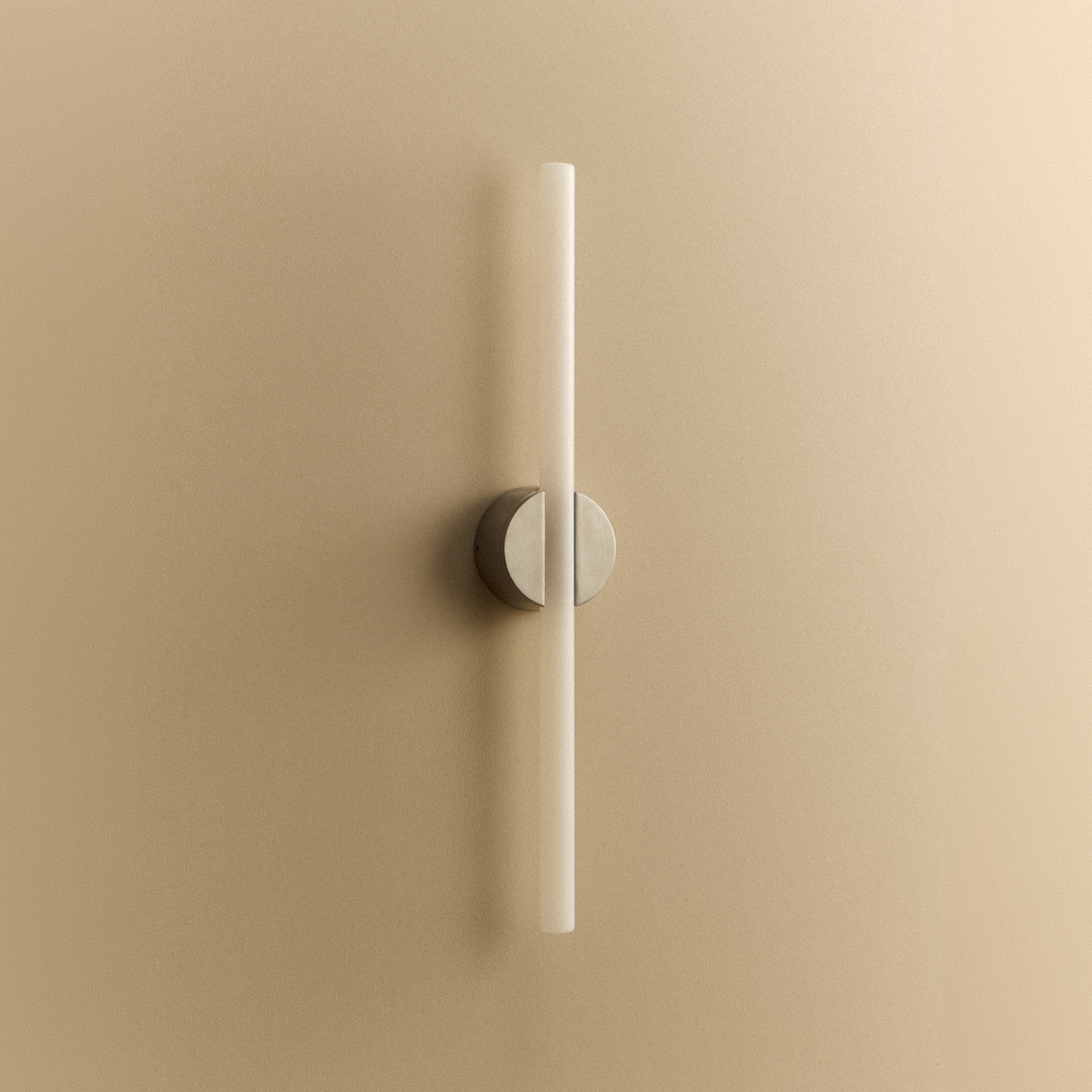 Kilter 2.0 Wall Light in Brushed Stainless Steel