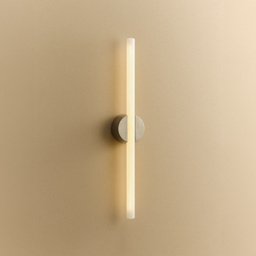 Kilter 2.0 Wall Light in Brushed Stainless Steel