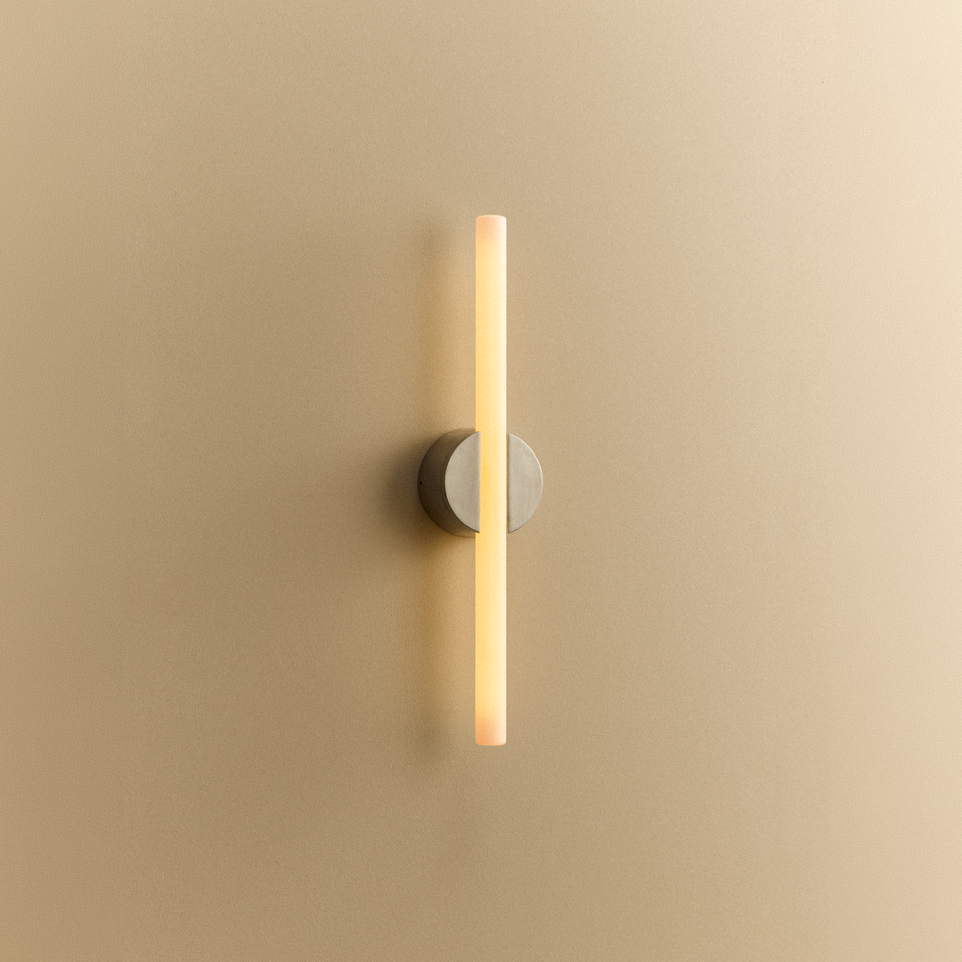 Kilter 2.0 Wall Light in Brushed Stainless Steel