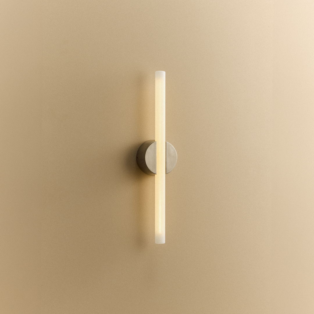 Kilter 2.0 Wall Light in Brushed Stainless Steel