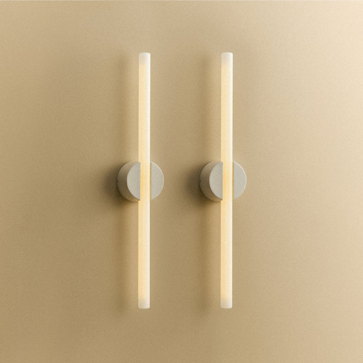 Kilter Wall Light In White - Set of 2