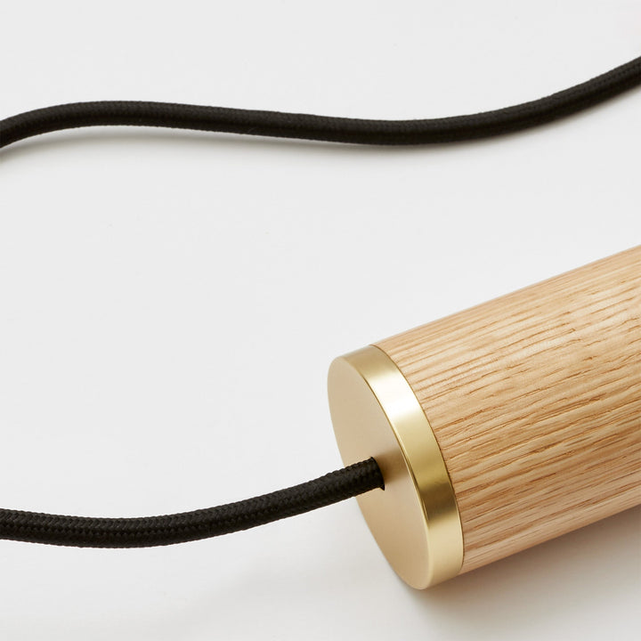 Sphere II Pendant Light in Oak