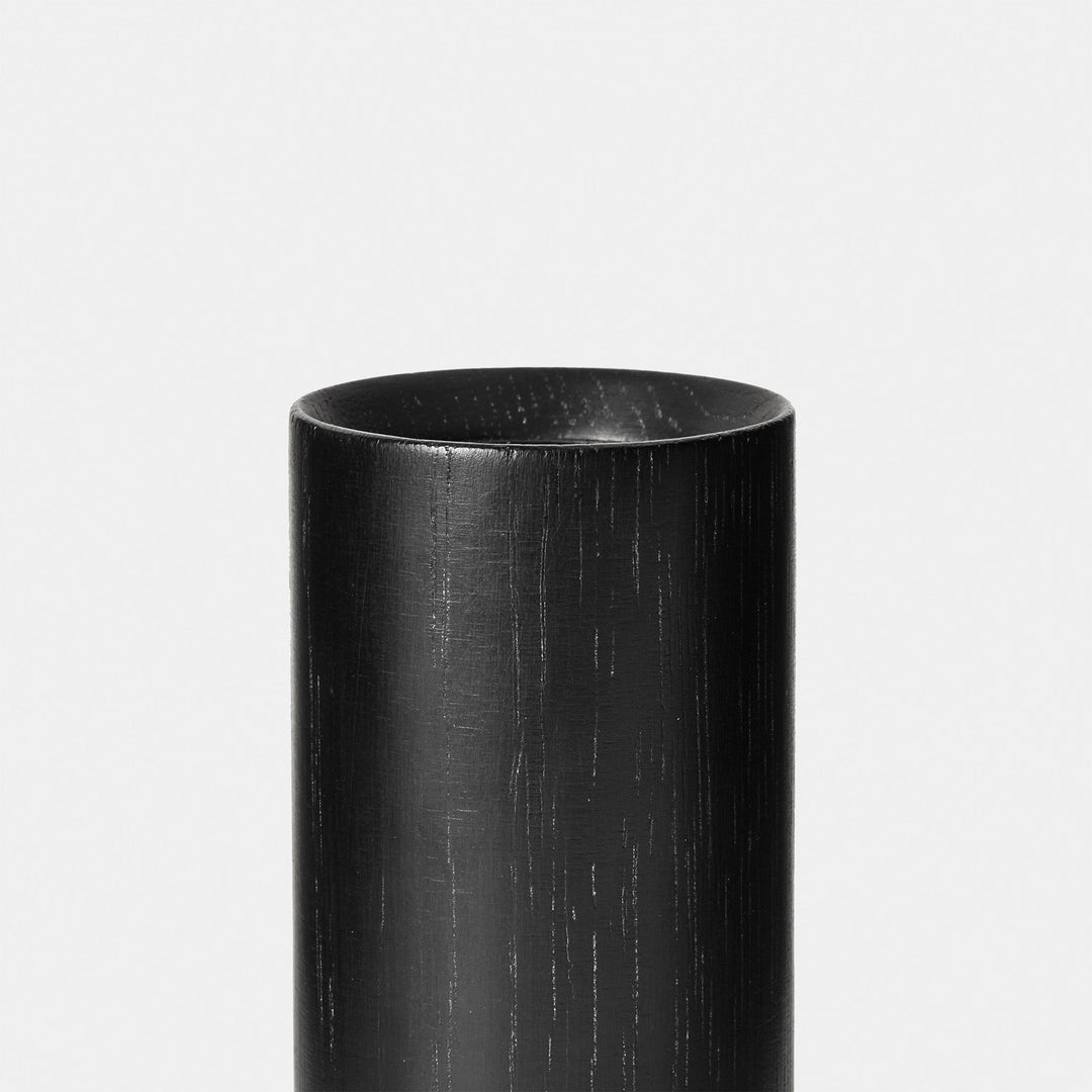 Knuckle Table Lamp in Blackened Oak + Noma