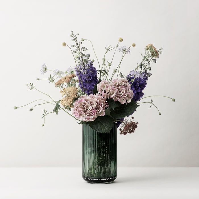 Lyngby Porcelæn Vase, Green