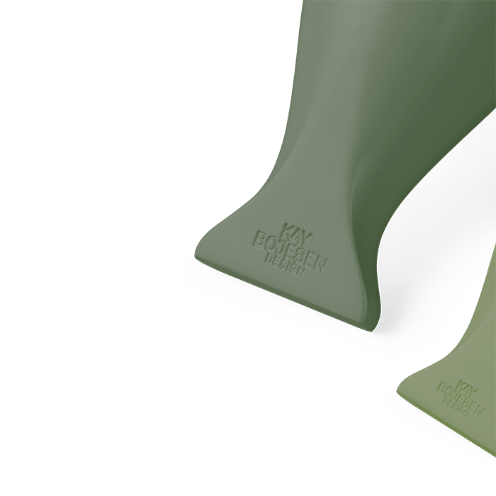 Kay Bojesen Liv &amp; Lykke Bird Pair, Green, H: 3.9"