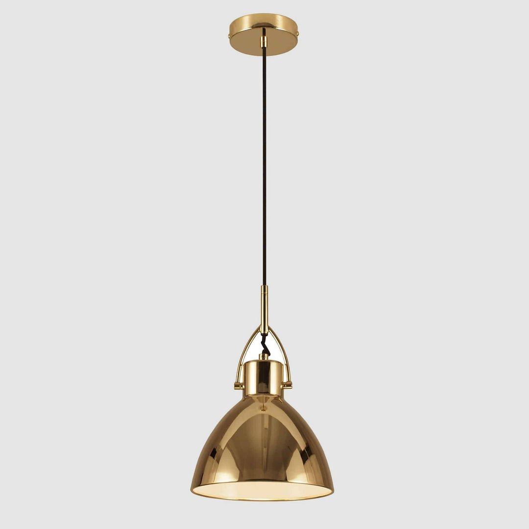 Laito Pendant L by Seed Design in Brass, studio shot