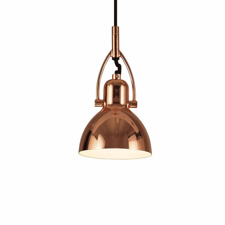 Laito Pendant M by Seed Design in Copper, studio shot