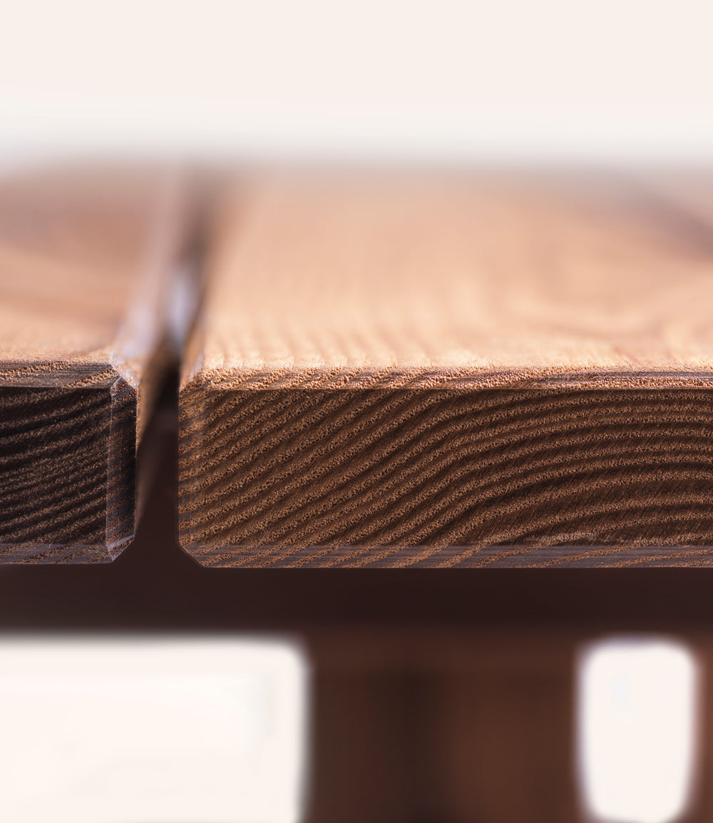FDB Møbler M17 Ermelunden Garden Table,  Nature Oiled Thermo Ash