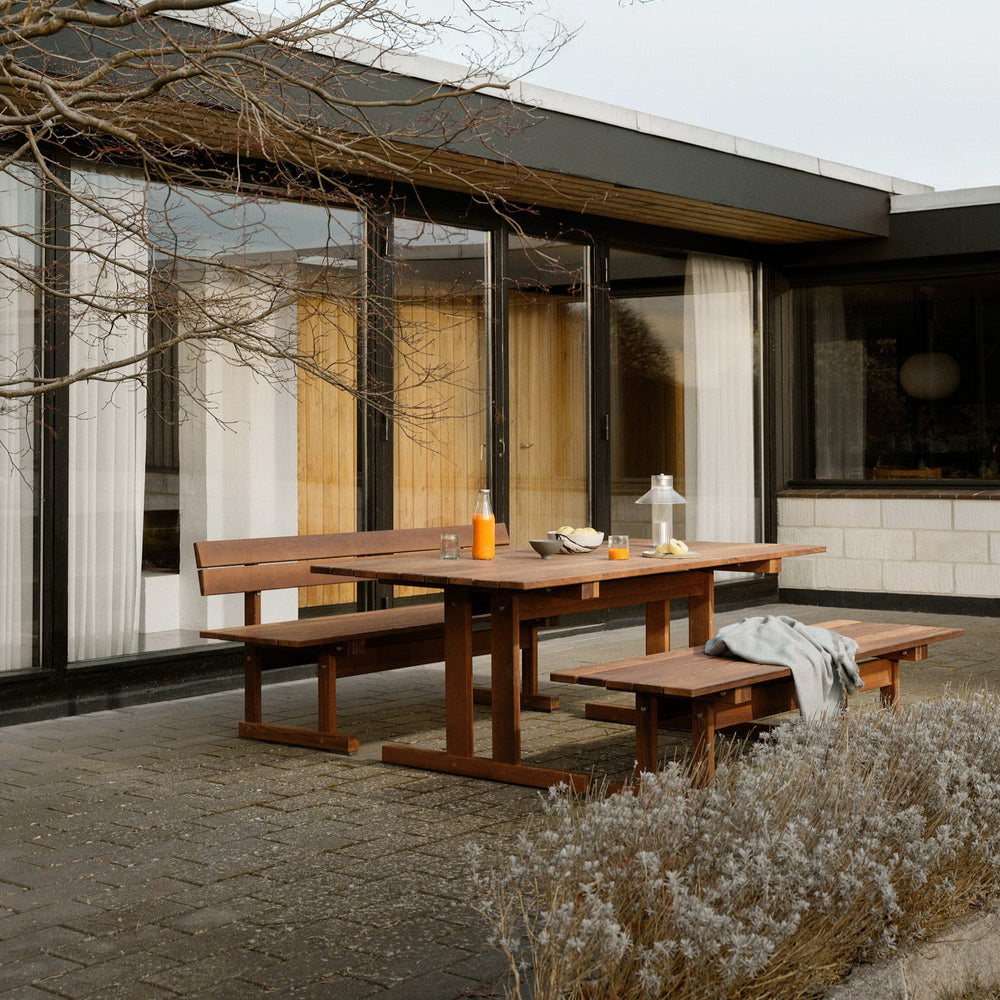 FDB Møbler M17 Ermelunden Garden Table,  Nature Oiled Thermo Ash