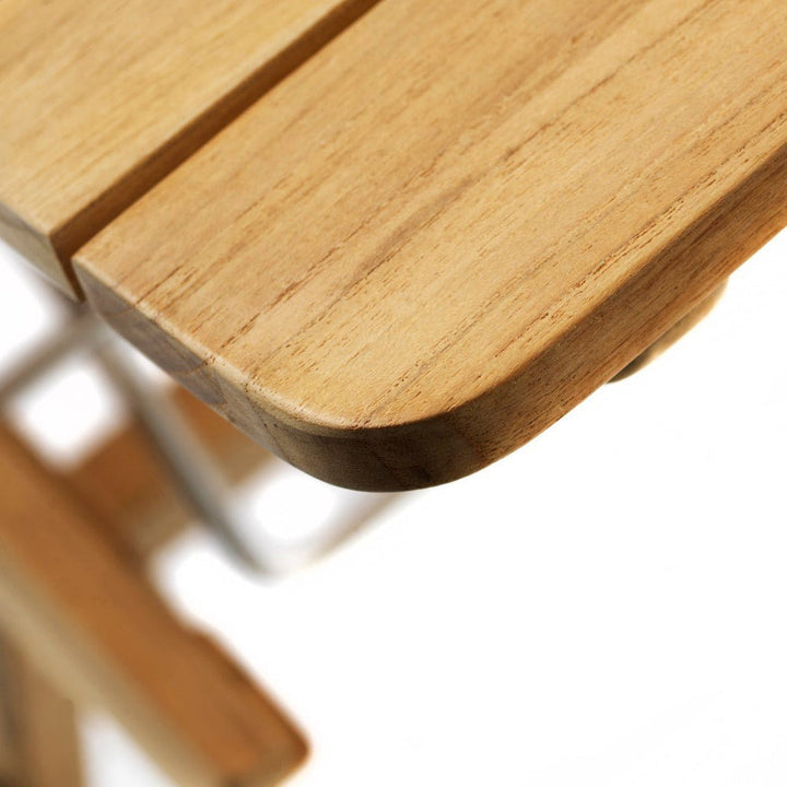 FDB Møbler M8 Sammen Sun Lounger, Solid Nature Oiled Teak