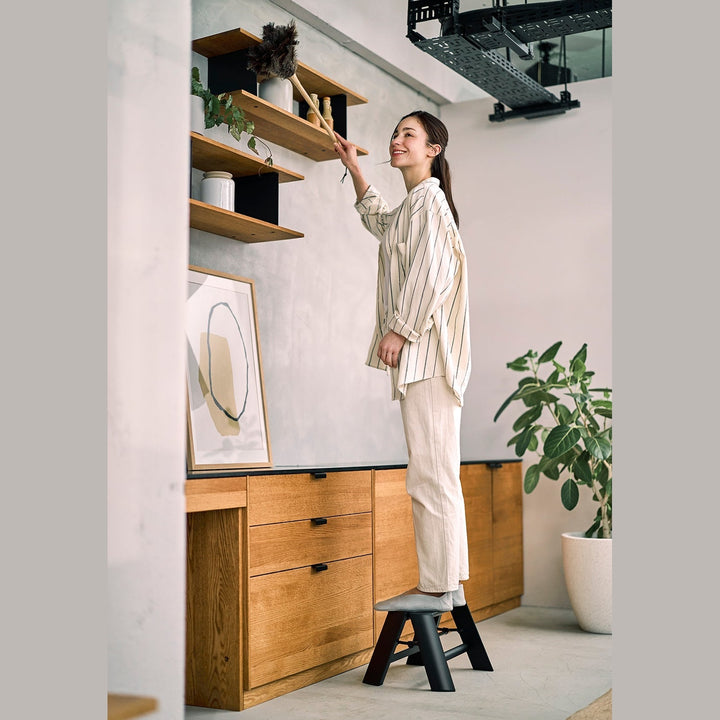 Lucano Step Ladder 1-Step BLACK