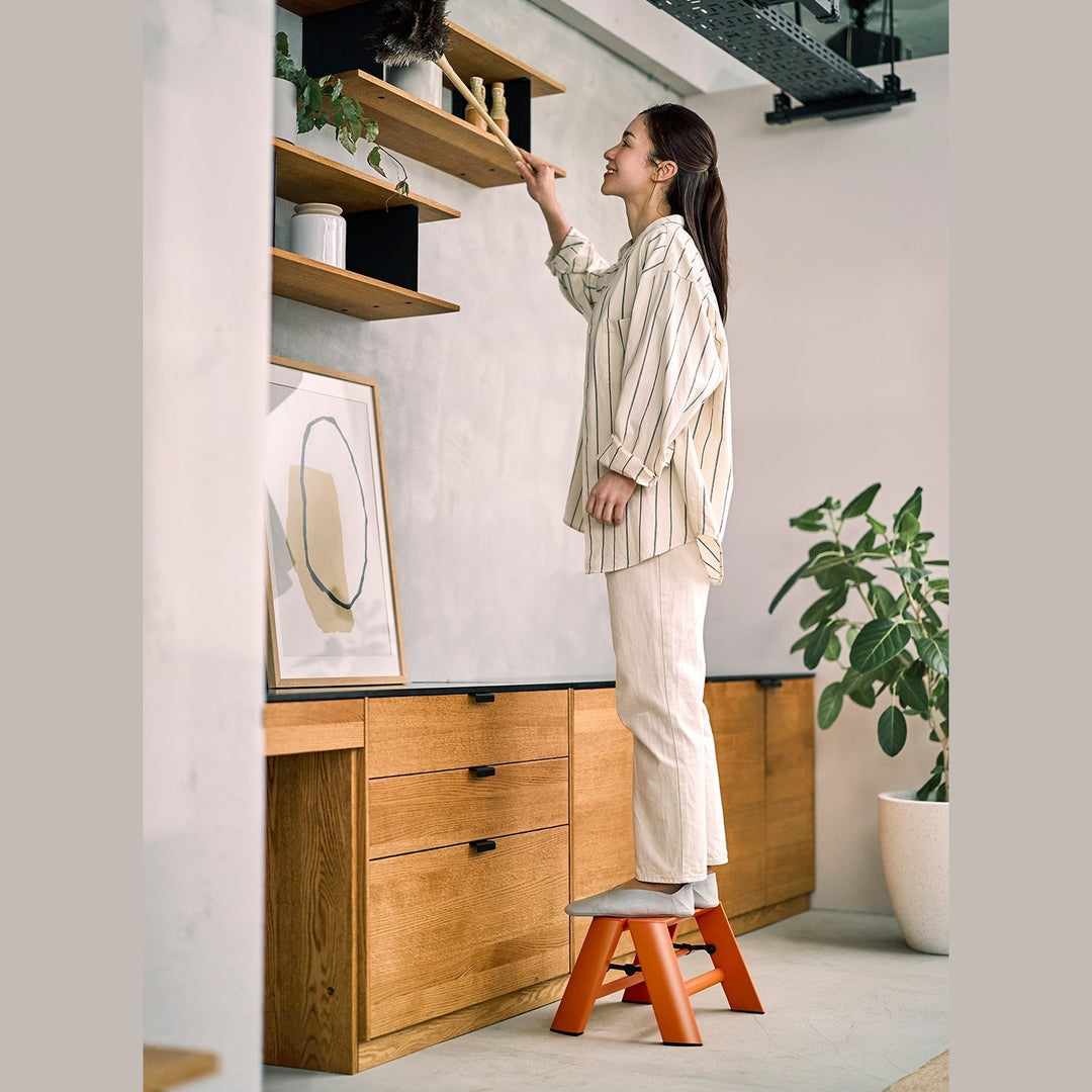 Lucano Step Ladder 1-Step ORANGE