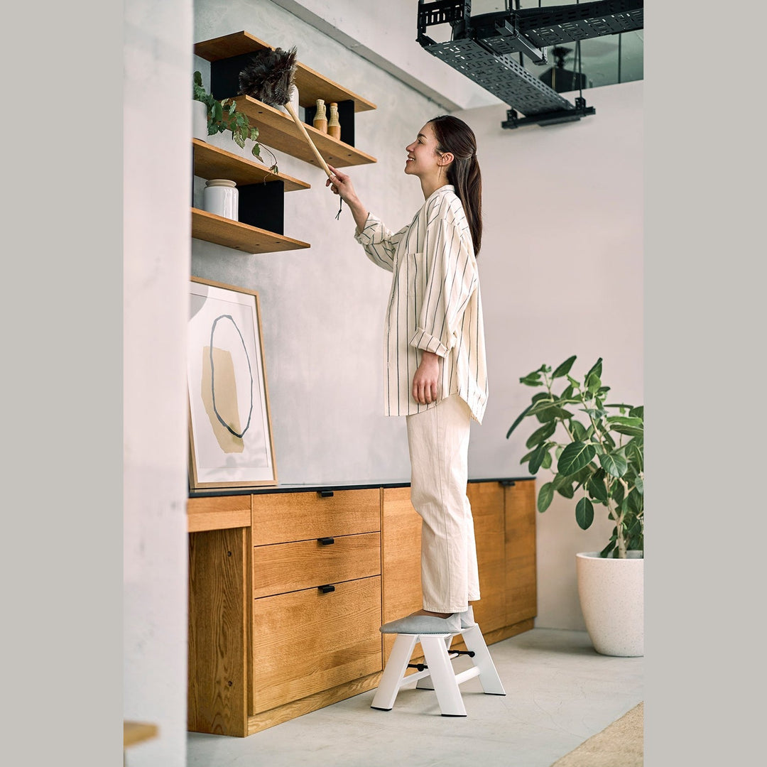 Lucano Step Ladder 1-Step WHITE