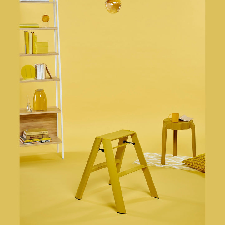 Lucano Step Ladder 2-Step MUSTARD YELLOW