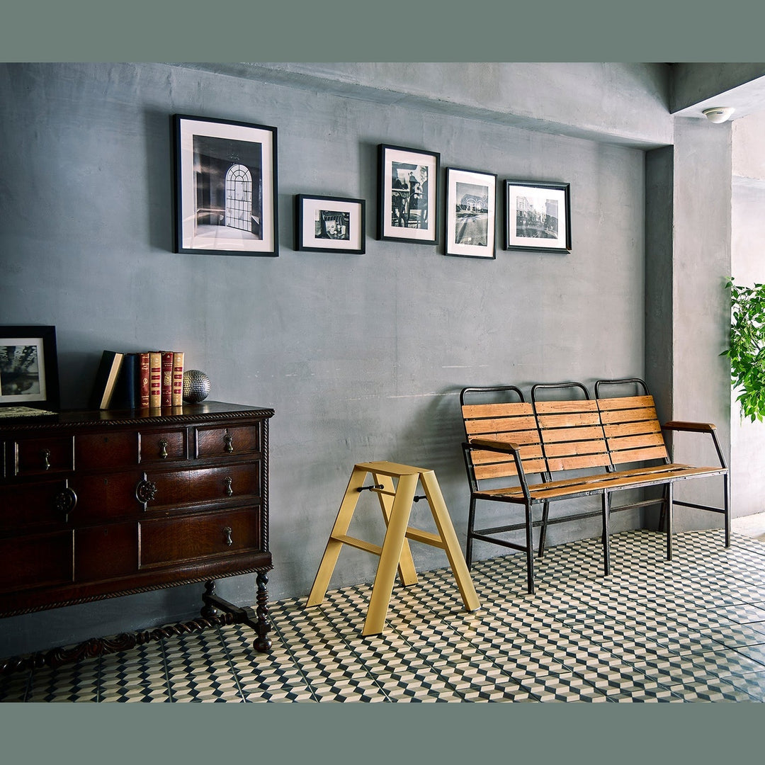 Lucano Step Ladder 2-Step MUSTARD YELLOW